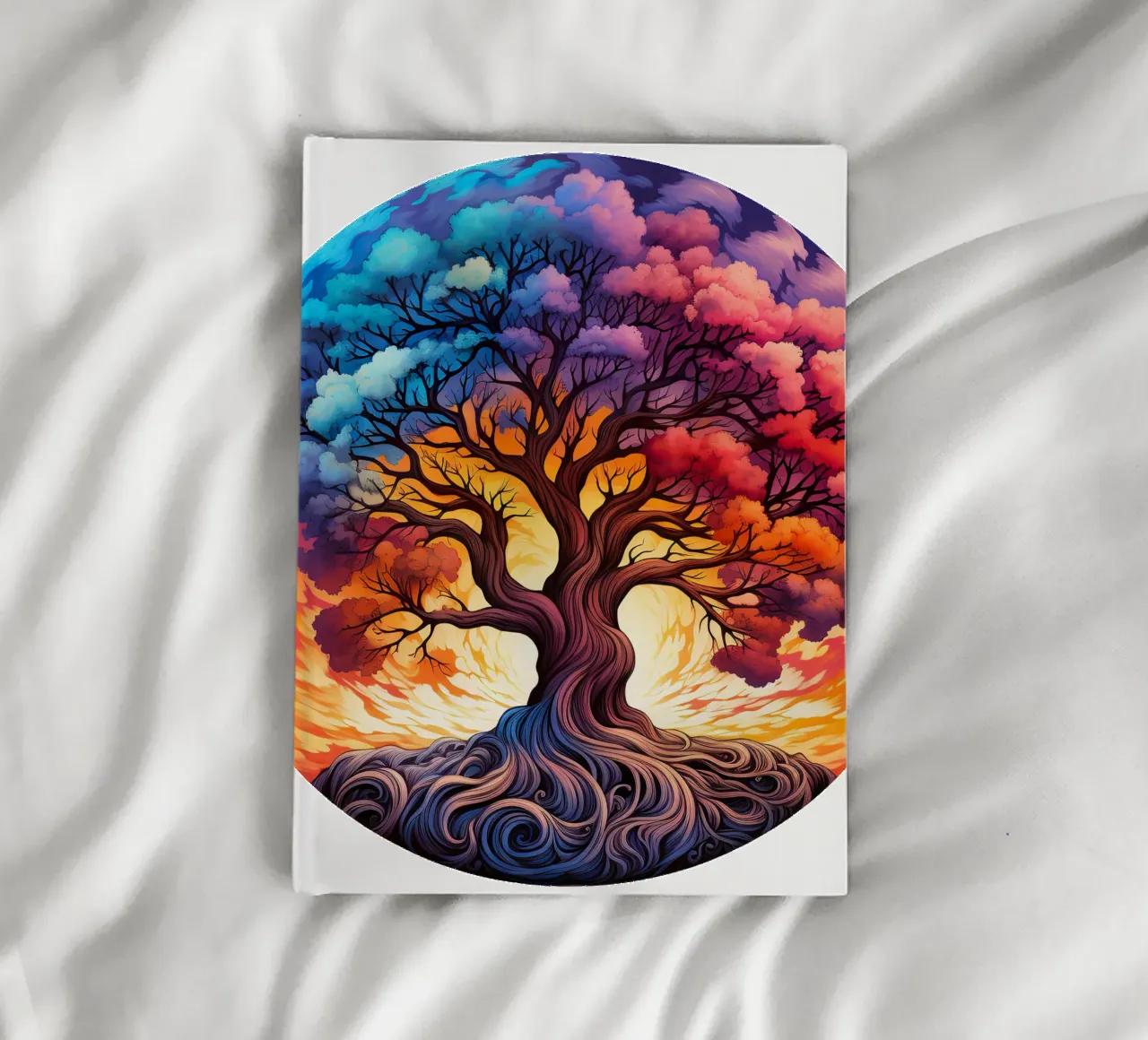 Colorful Tree of Life notebook by Spiritual Touch