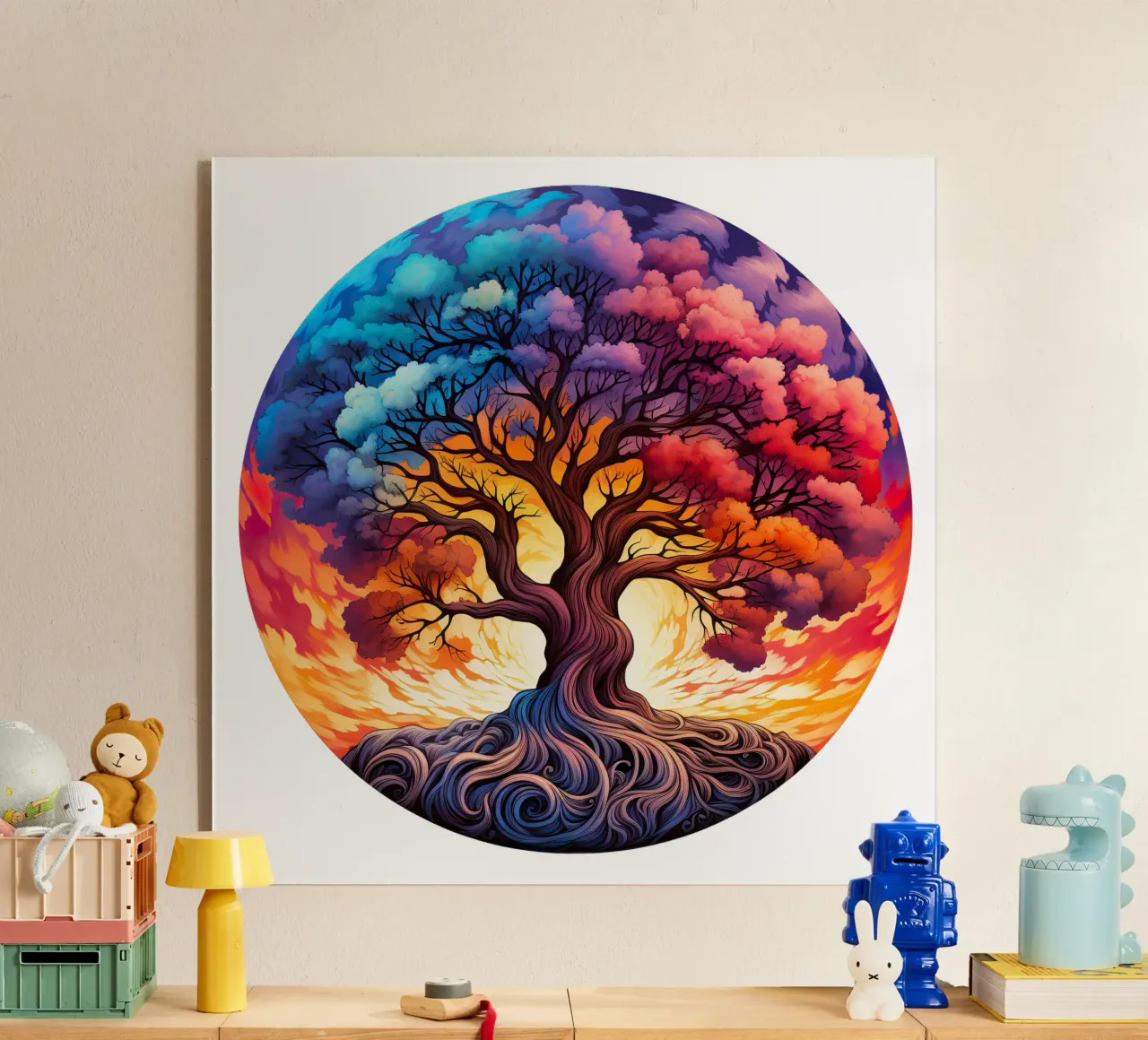 Albero della vita colorato plexiglass da Spiritual Touch