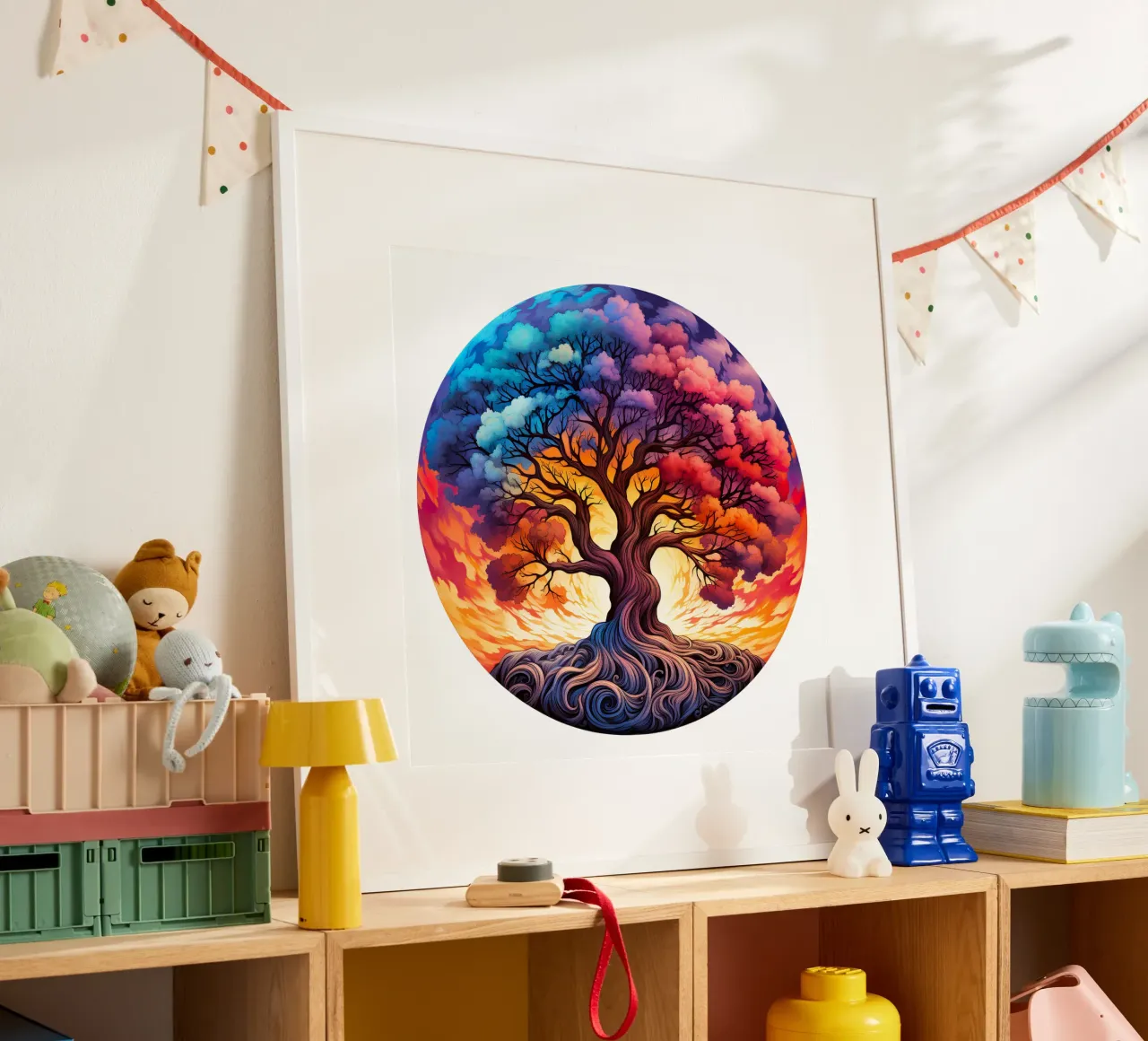 Albero della vita colorato poster da Spiritual Touch