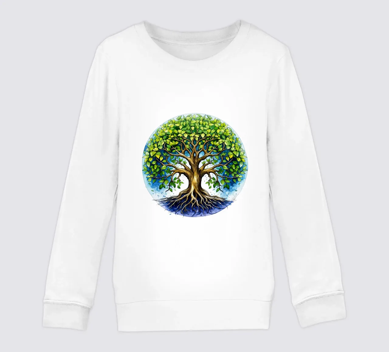 Albero della vita colorato felpa bambino da Spiritual Touch
