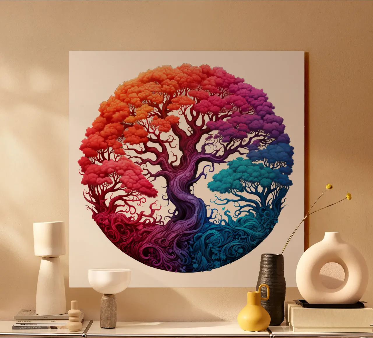Albero della vita colorato plexiglass da Spiritual Touch
