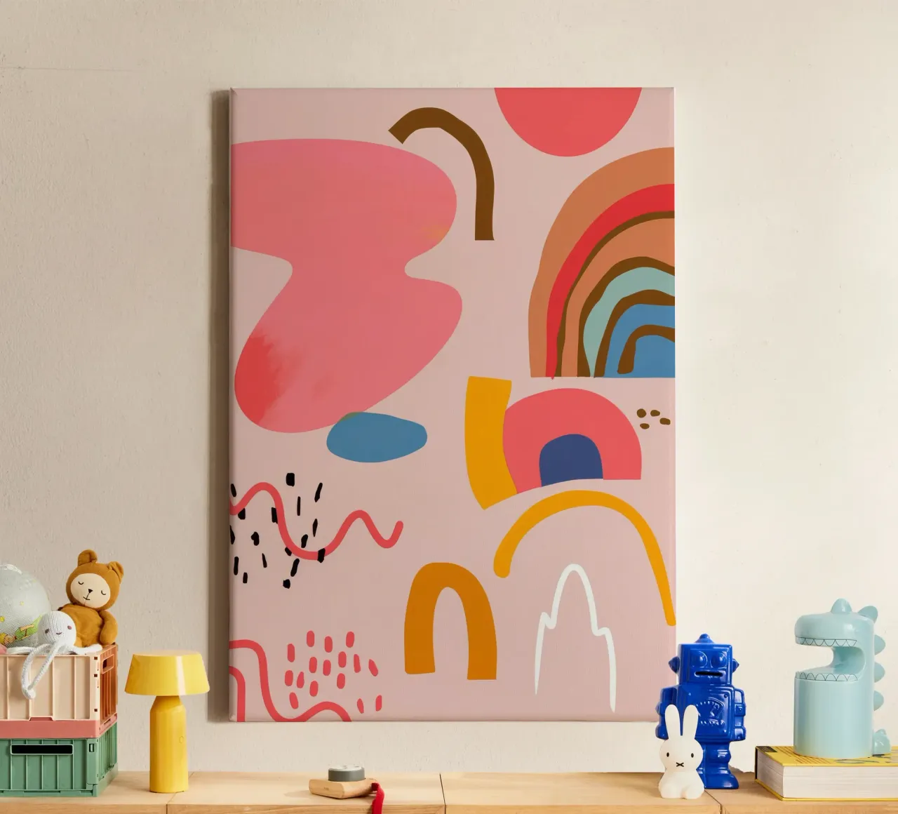 Abstract Shapes canvas by Demar Galleria