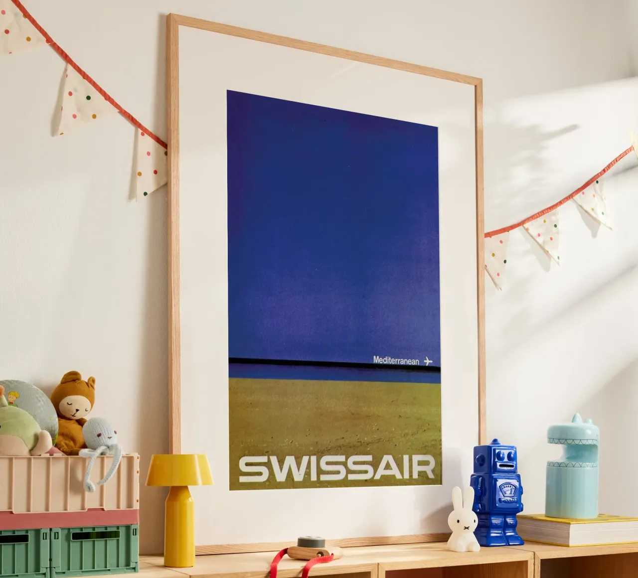 Space to Breathe poster con telaio in legno da Hemingway Design