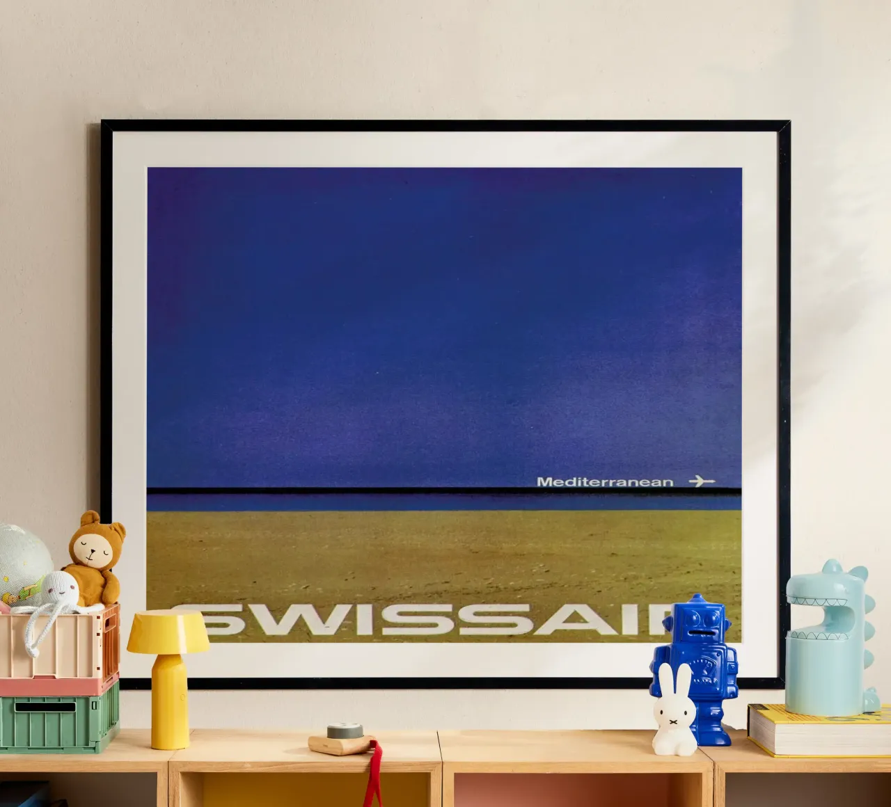 Space to Breathe poster con telaio in legno da Hemingway Design