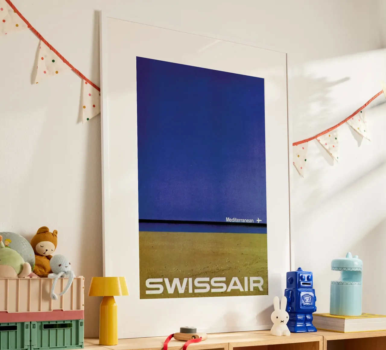 Space to Breathe poster con telaio in legno da Hemingway Design