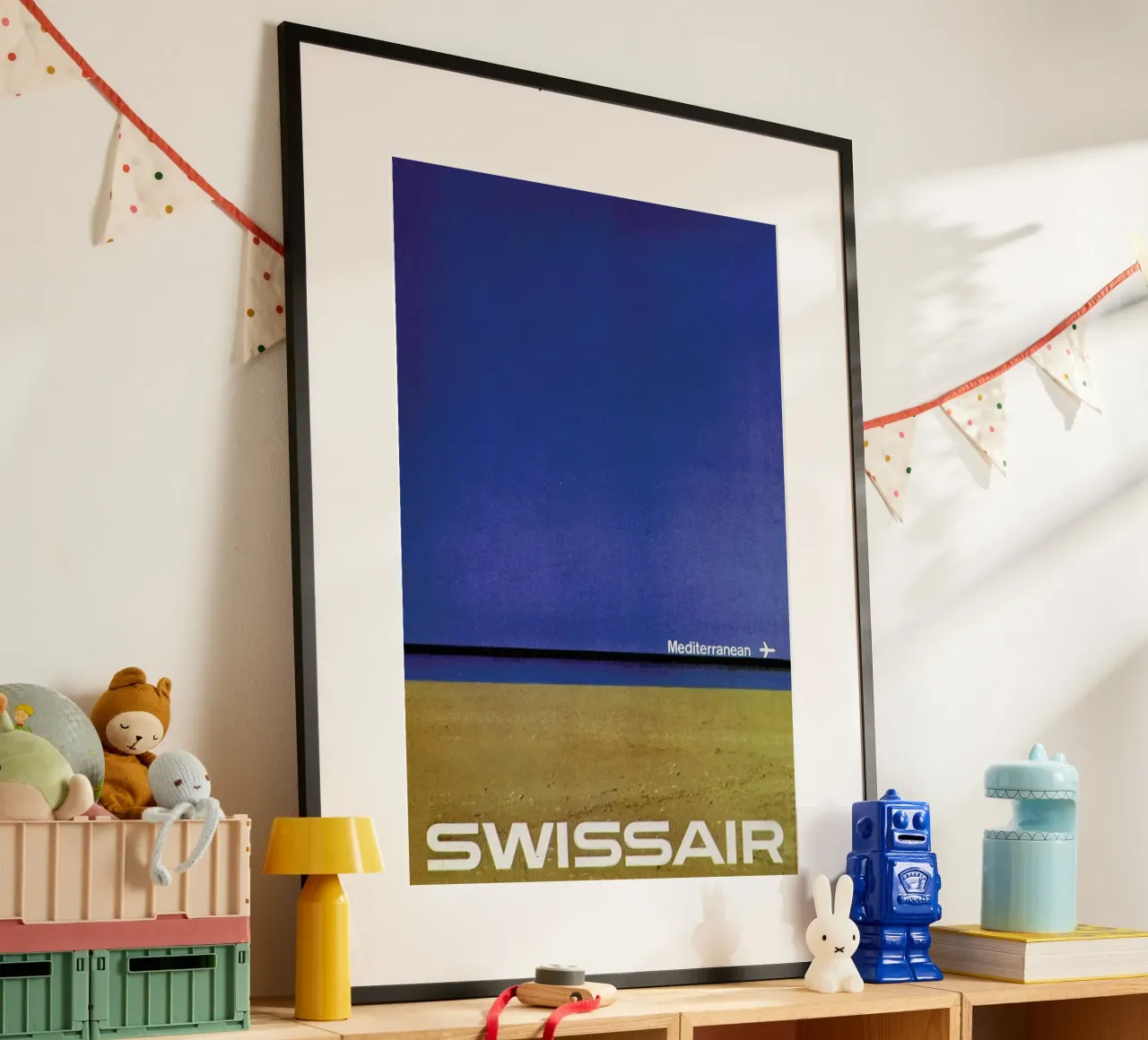 Space to Breathe poster con telaio in legno da Hemingway Design