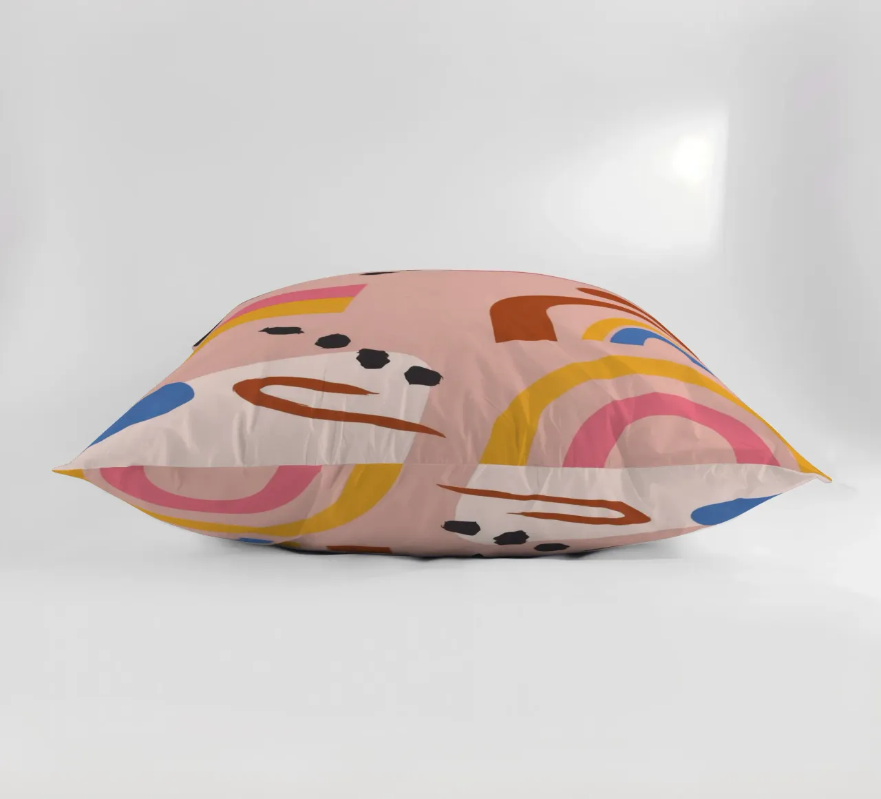 Forme astratte dell'arcobaleno cuscino da Demar Galleria