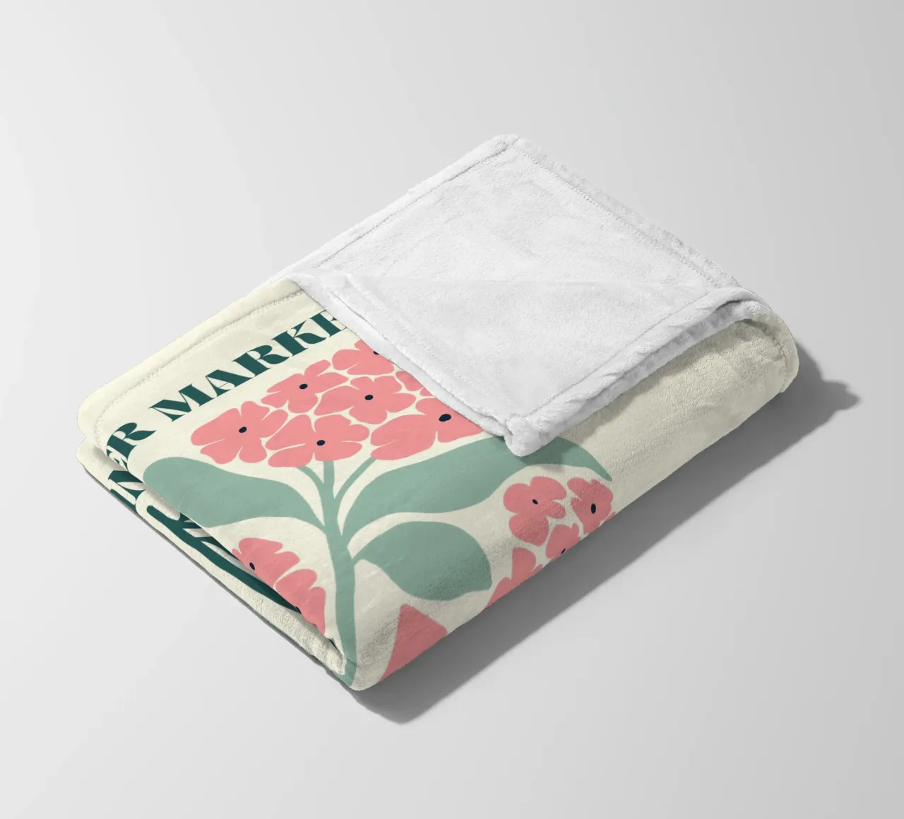 Segnalatore di fiori gennaio coperta in pile da Kiroiharu