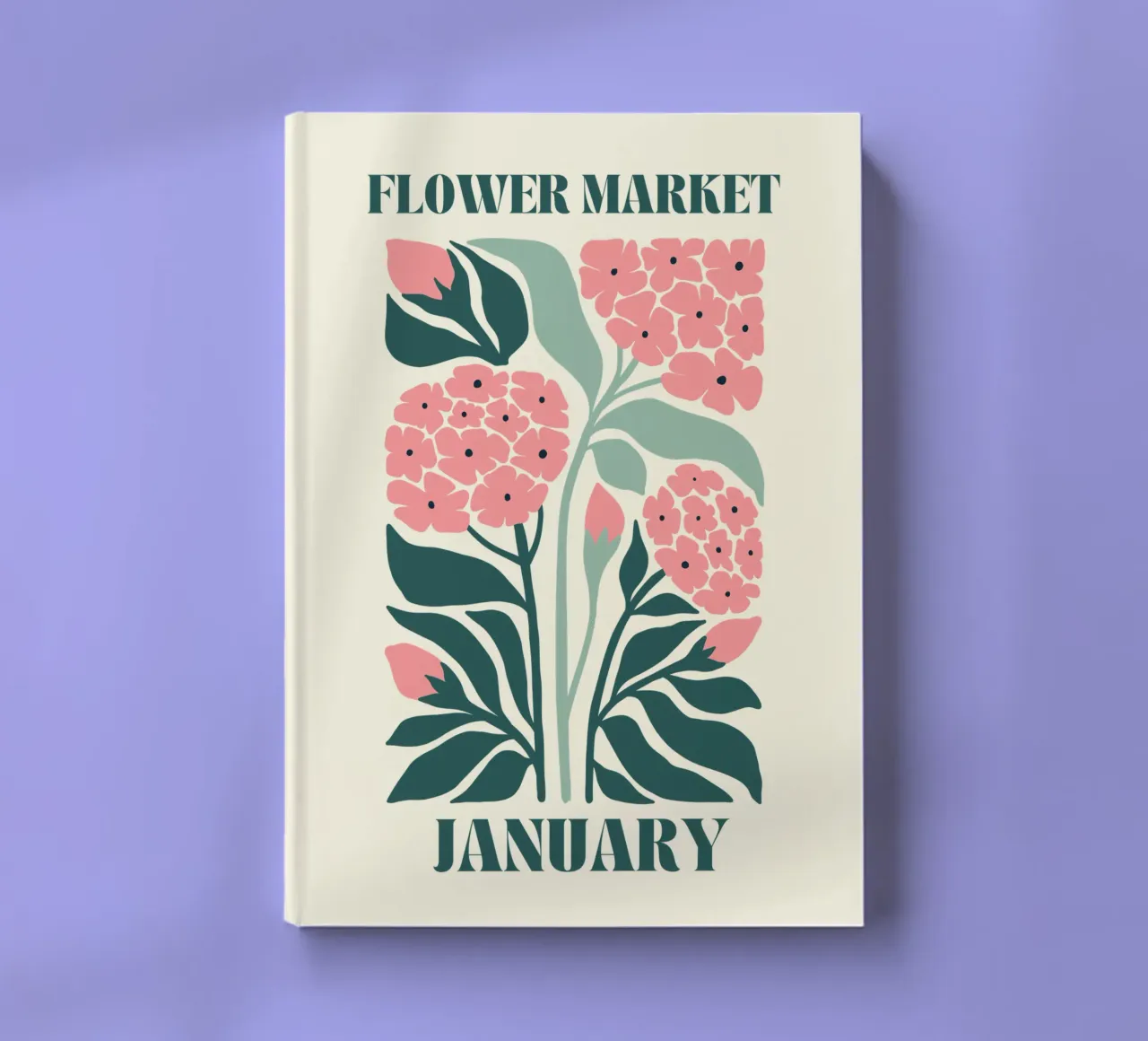 Segnalatore di fiori gennaio diario da Kiroiharu