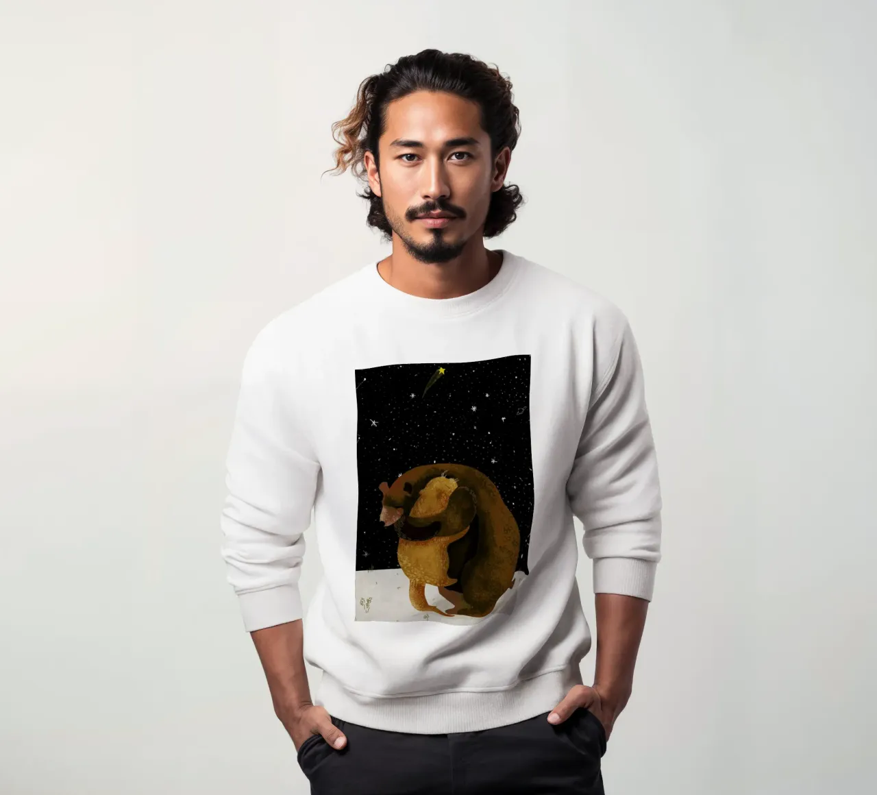 Hug felpa da Amalia Restrepo