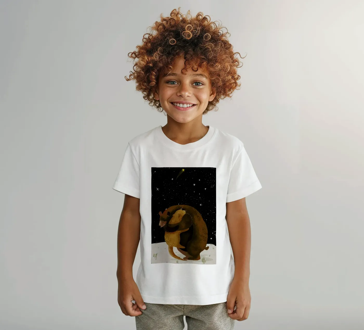 Hug t-shirt bambini da Amalia Restrepo