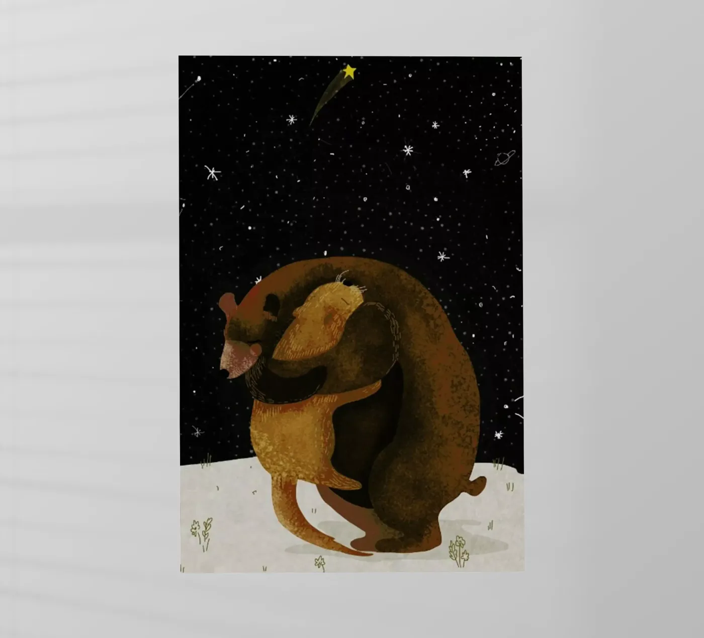 Hug pellicola backlit da Amalia Restrepo