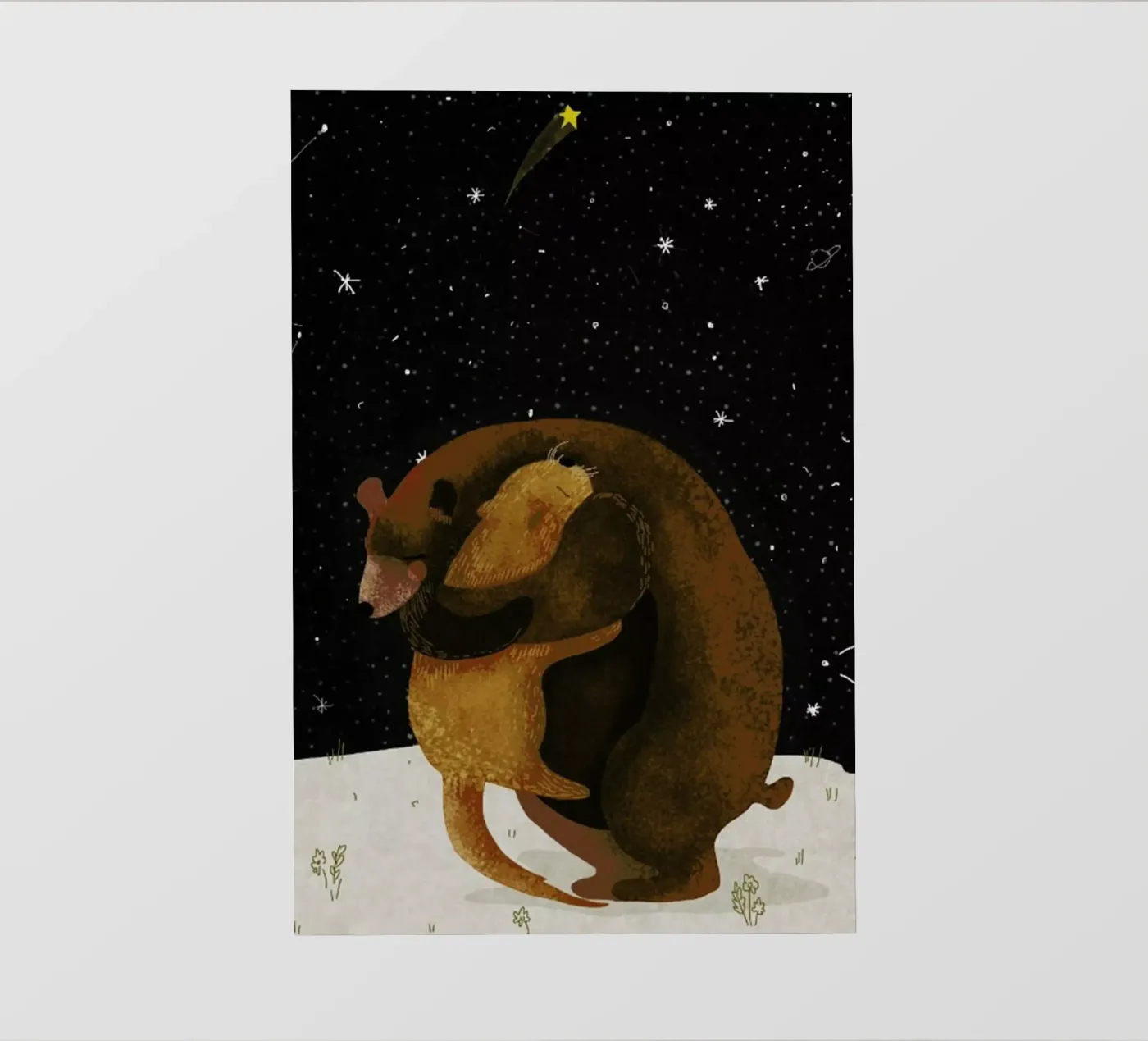 Hug pellicola backlit da Amalia Restrepo