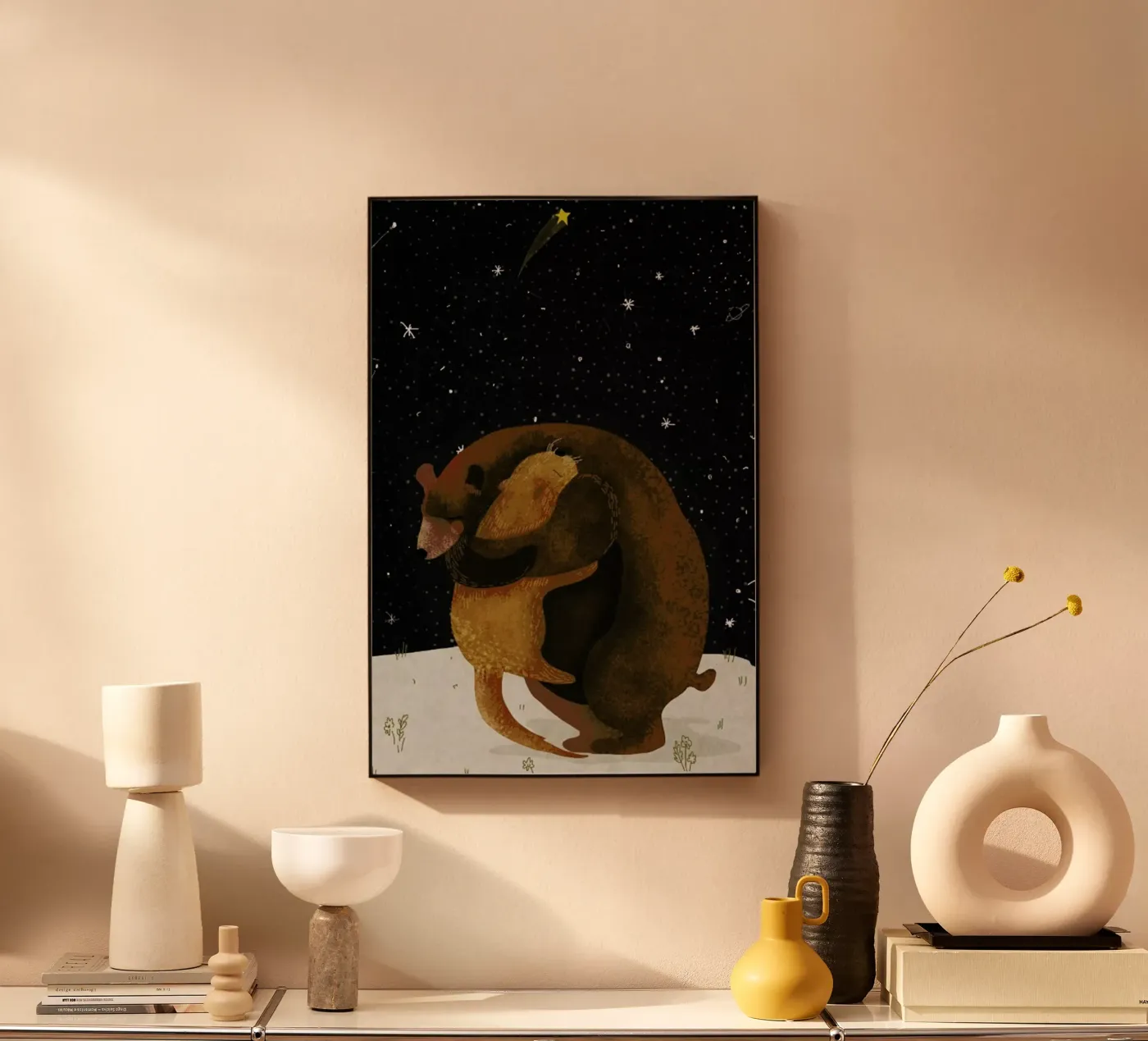 Hug alluminio dibond da Amalia Restrepo