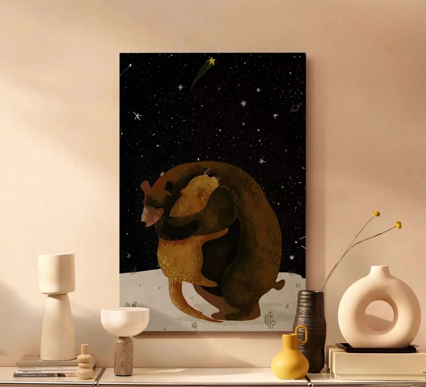 Hug alluminio dibond da Amalia Restrepo