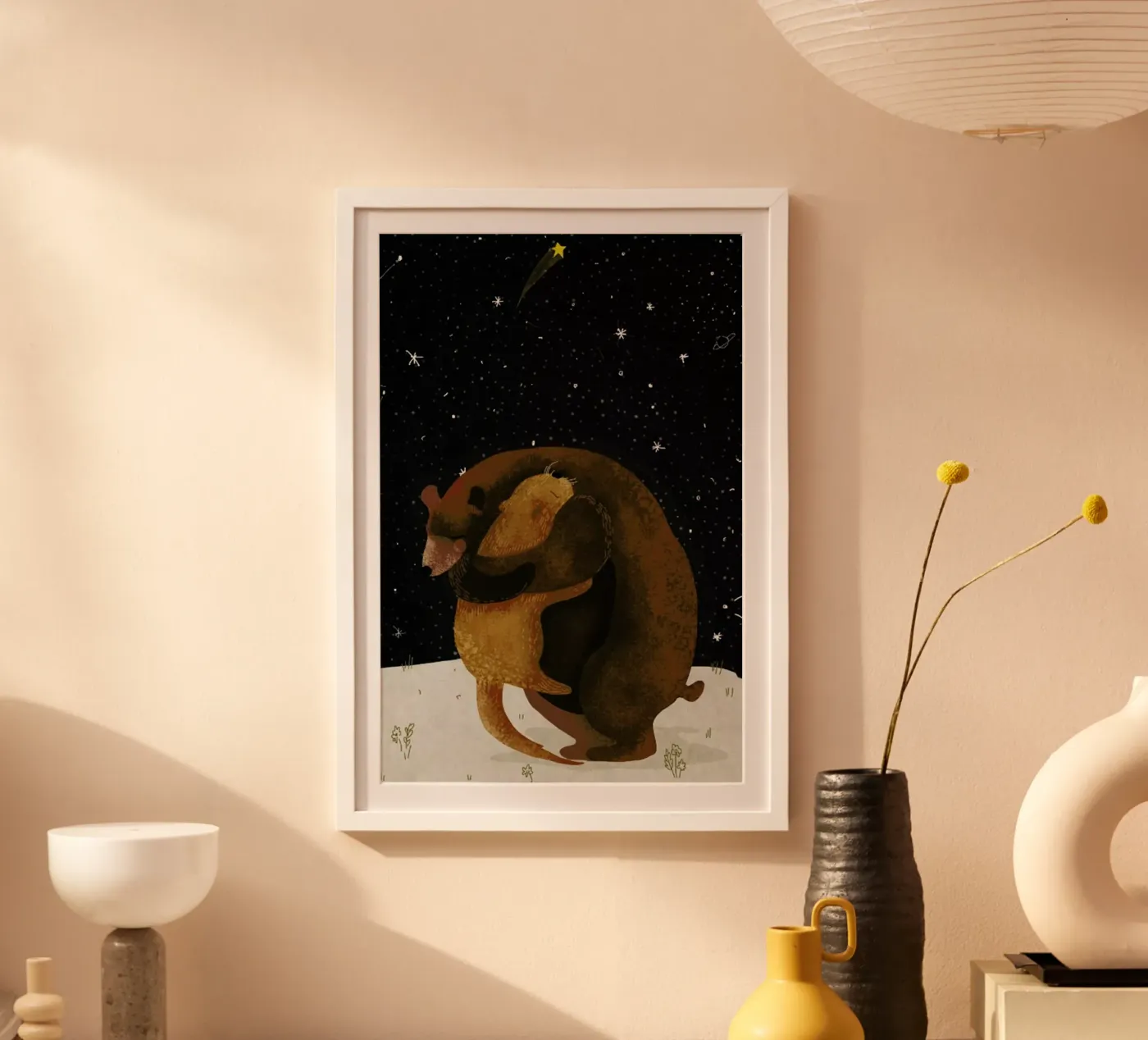 Hug poster van Amalia Restrepo