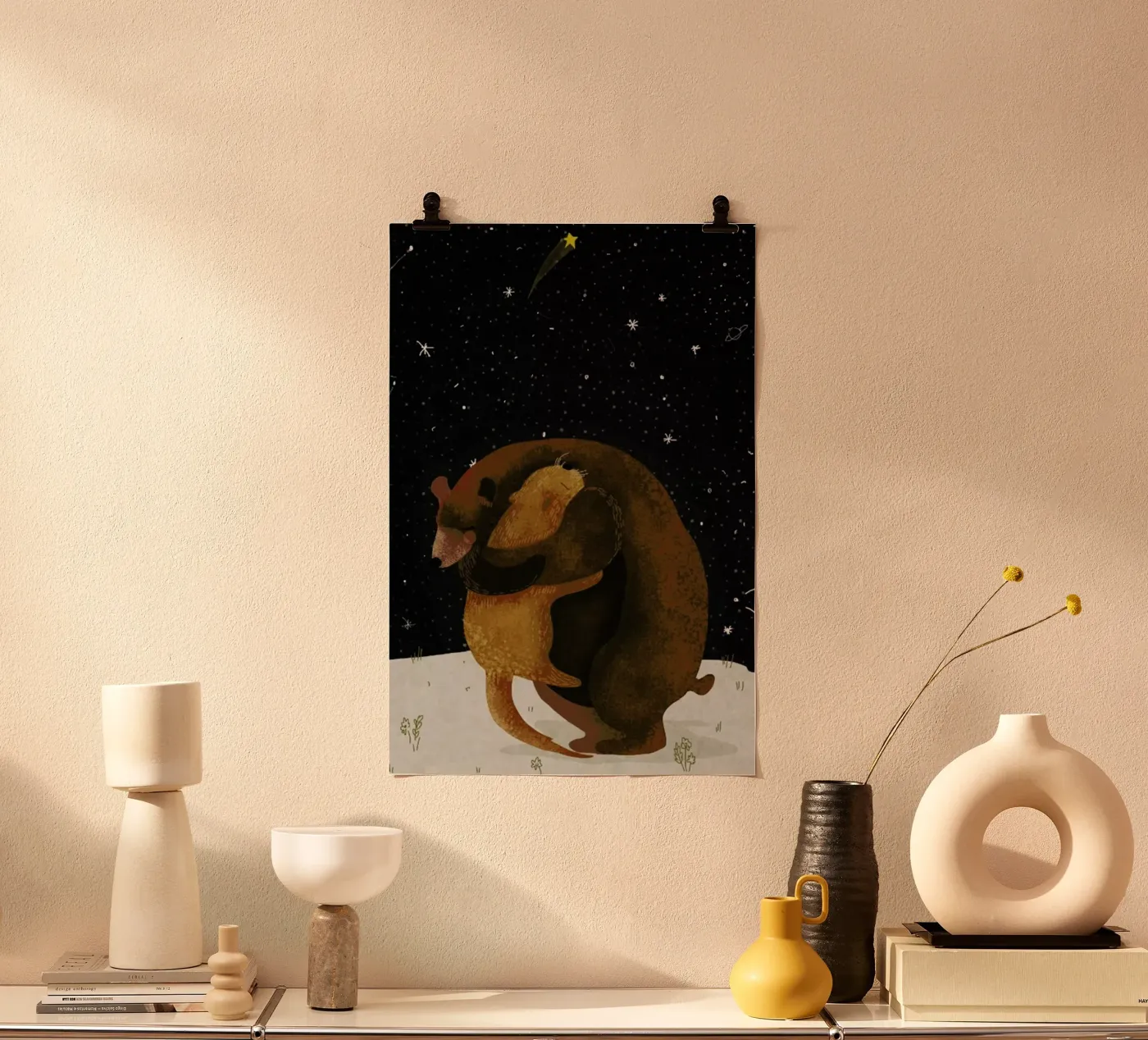 Hug poster van Amalia Restrepo