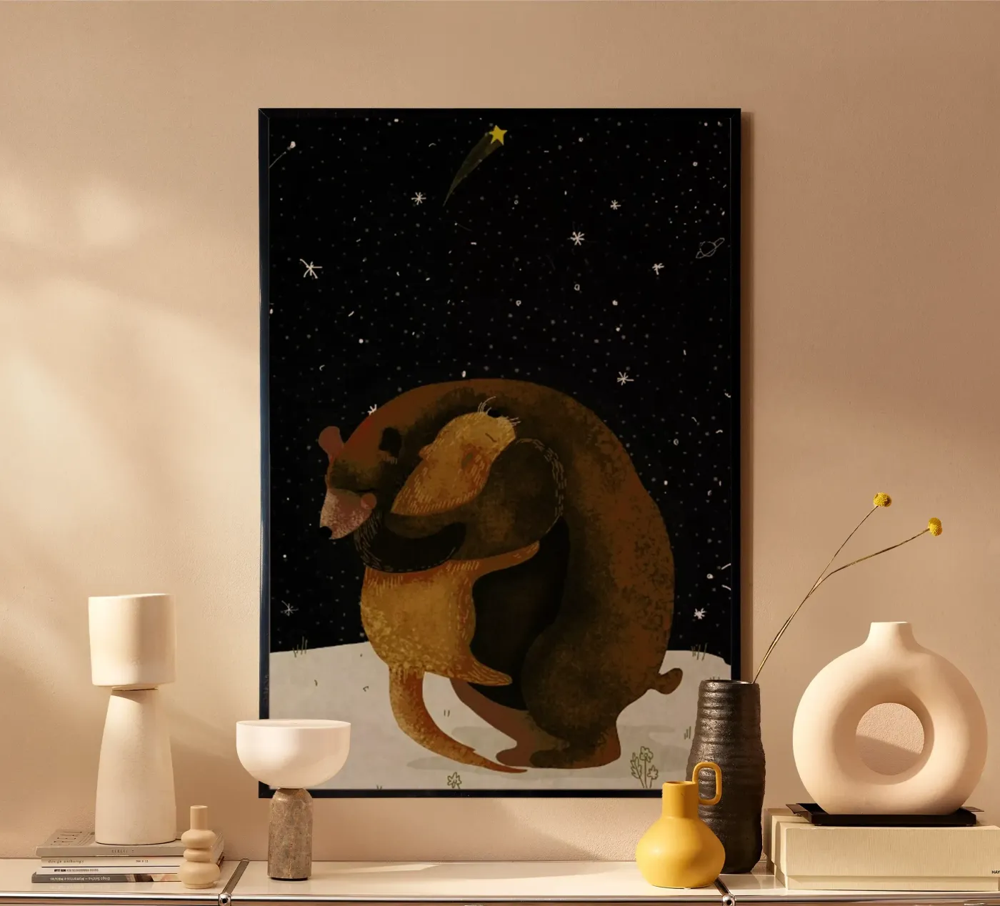 Hug poster van Amalia Restrepo