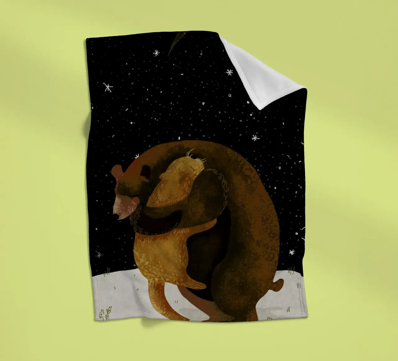 Hug Fleecedecke von Amalia Restrepo