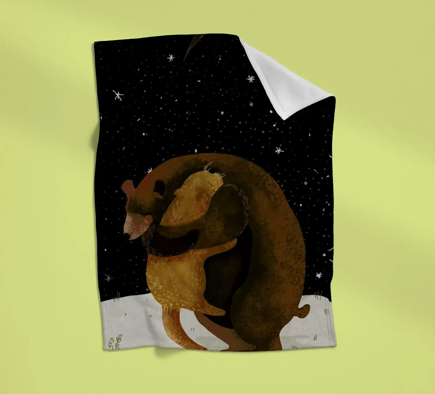 Hug Fleecedecke von Amalia Restrepo