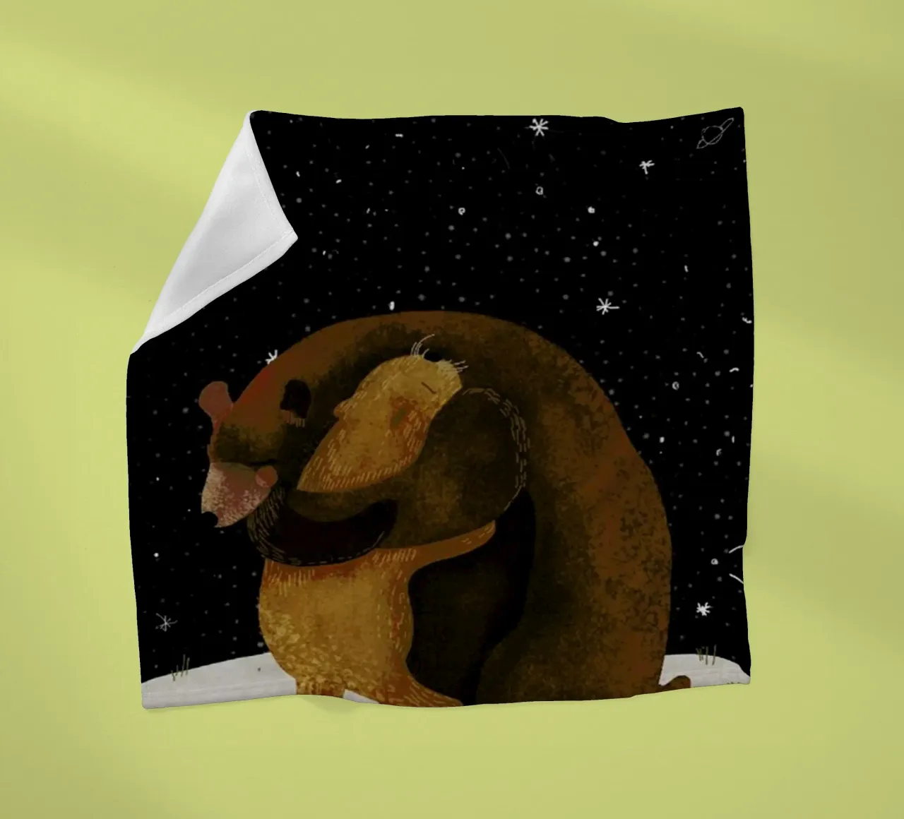 Hug Fleecedecke von Amalia Restrepo