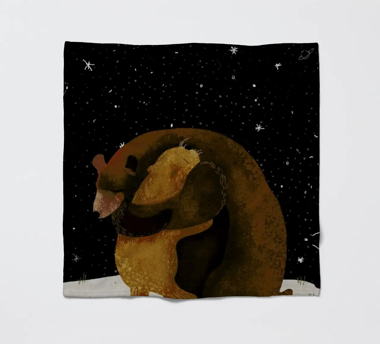 Hug Fleecedecke von Amalia Restrepo