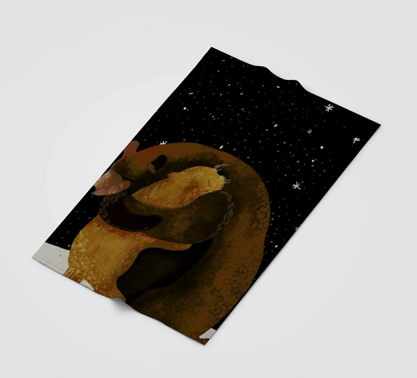 Hug Fleecedecke von Amalia Restrepo