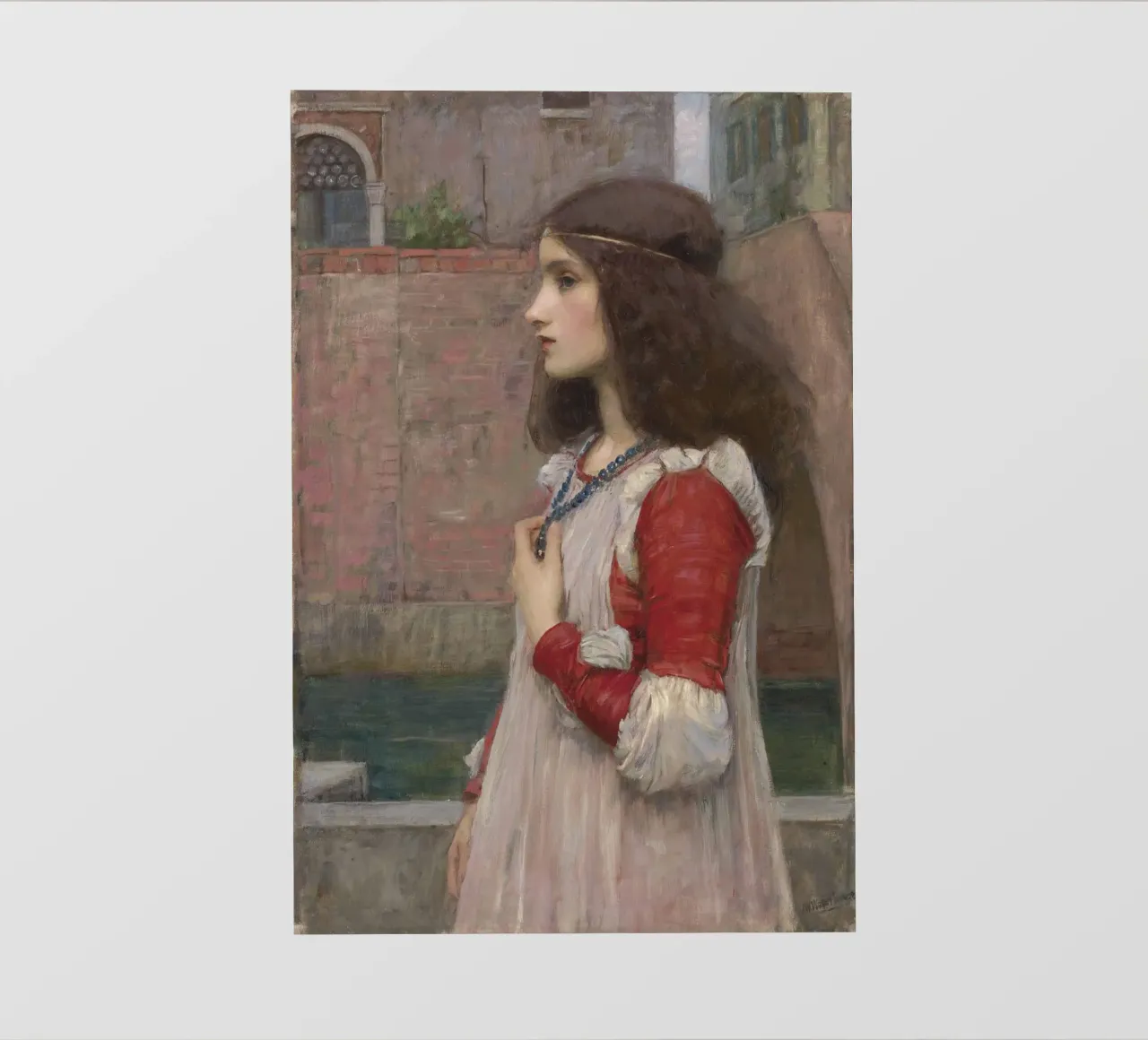 John William Waterhouse - Giulietta pellicola backlit da Timeless Artworks