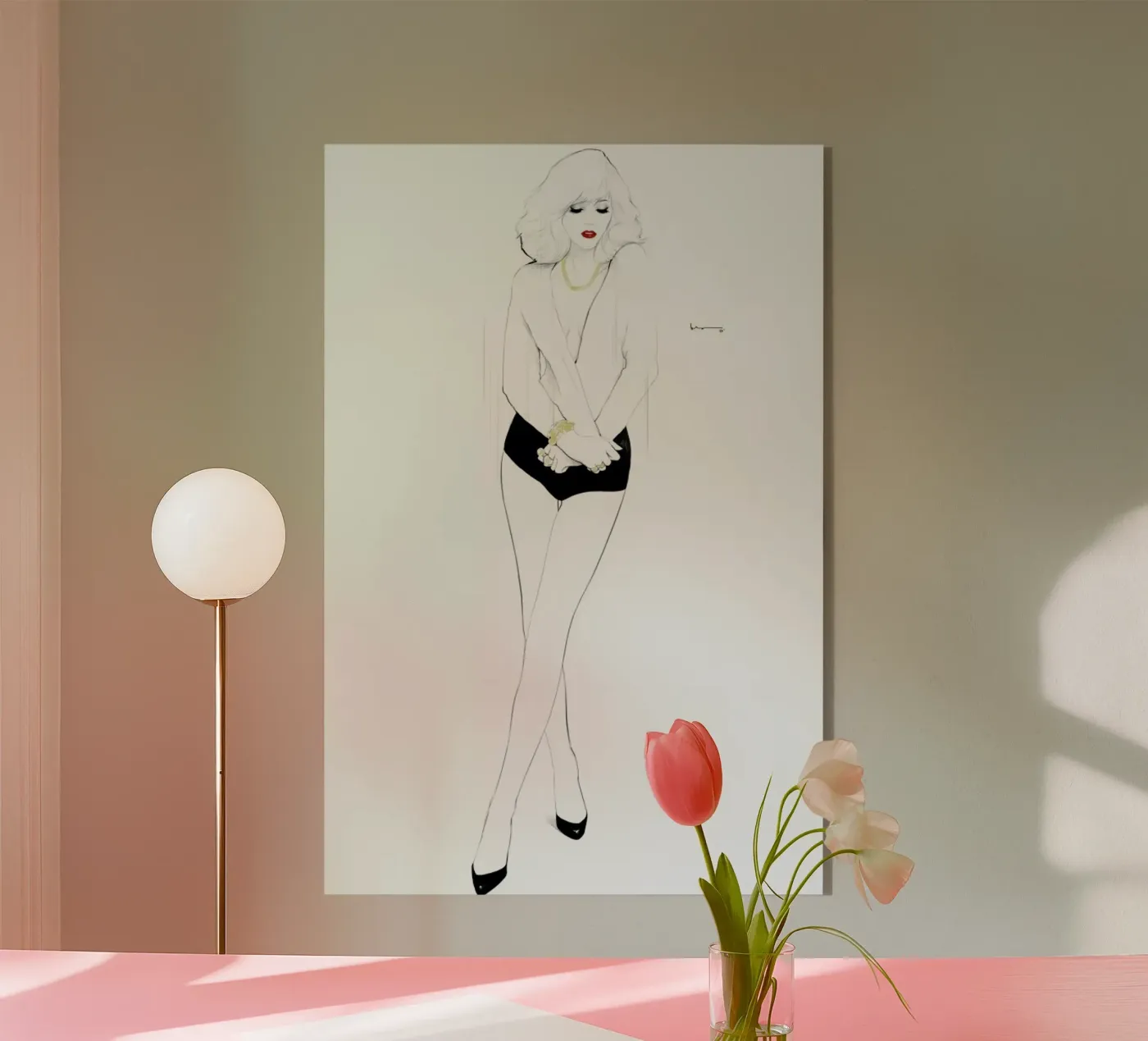 Maddie plexiglass da Floyd Grey