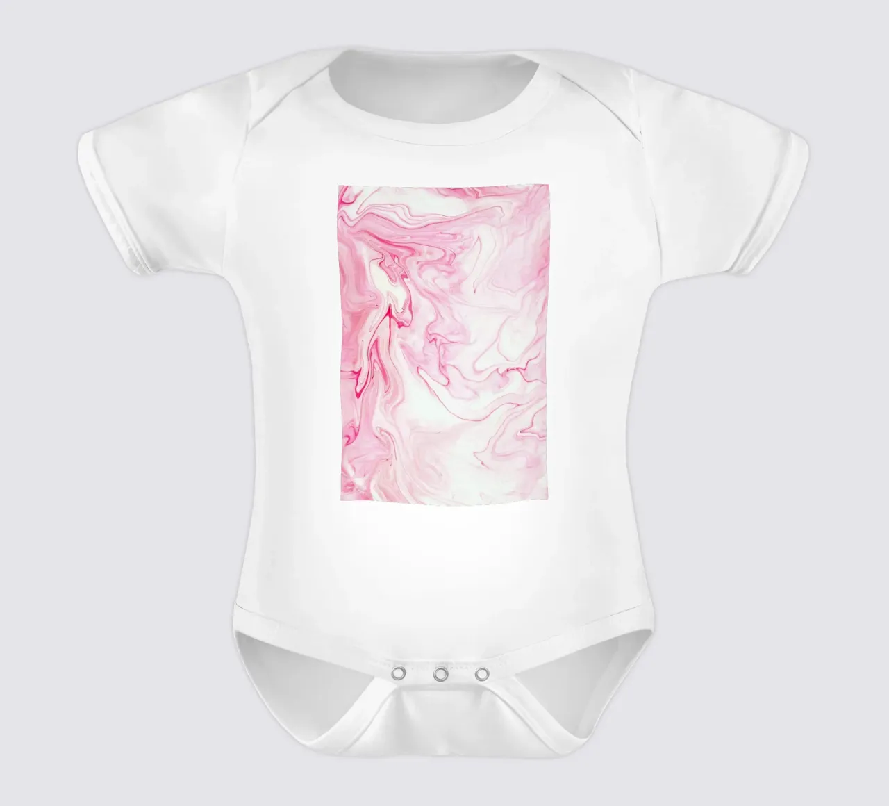Falesia 3 short-sleeve baby romper by Galaxy Eyes