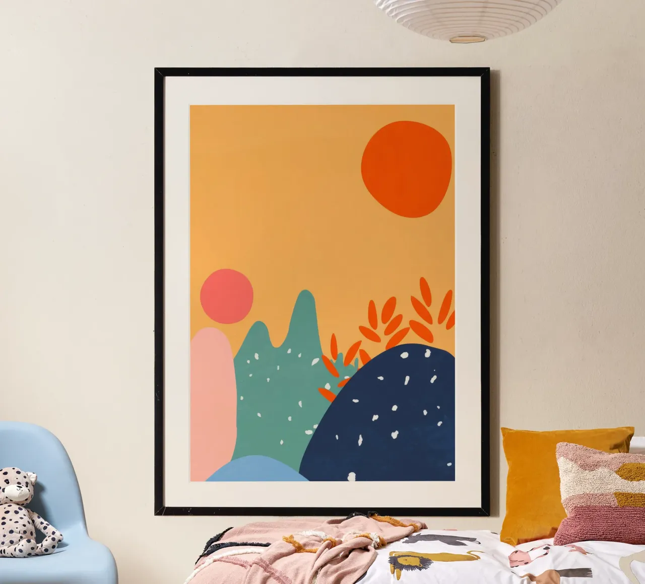 Forme astratte del sole carta hahnemühle da Demar Galleria