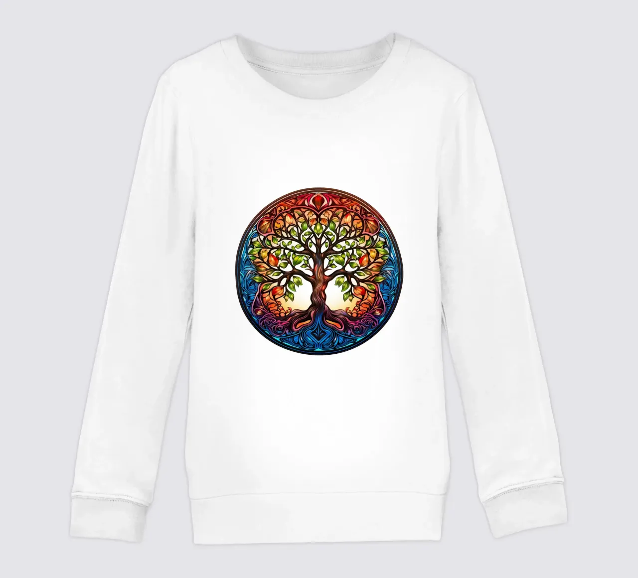Albero della vita colorato felpa bambino da Spiritual Touch