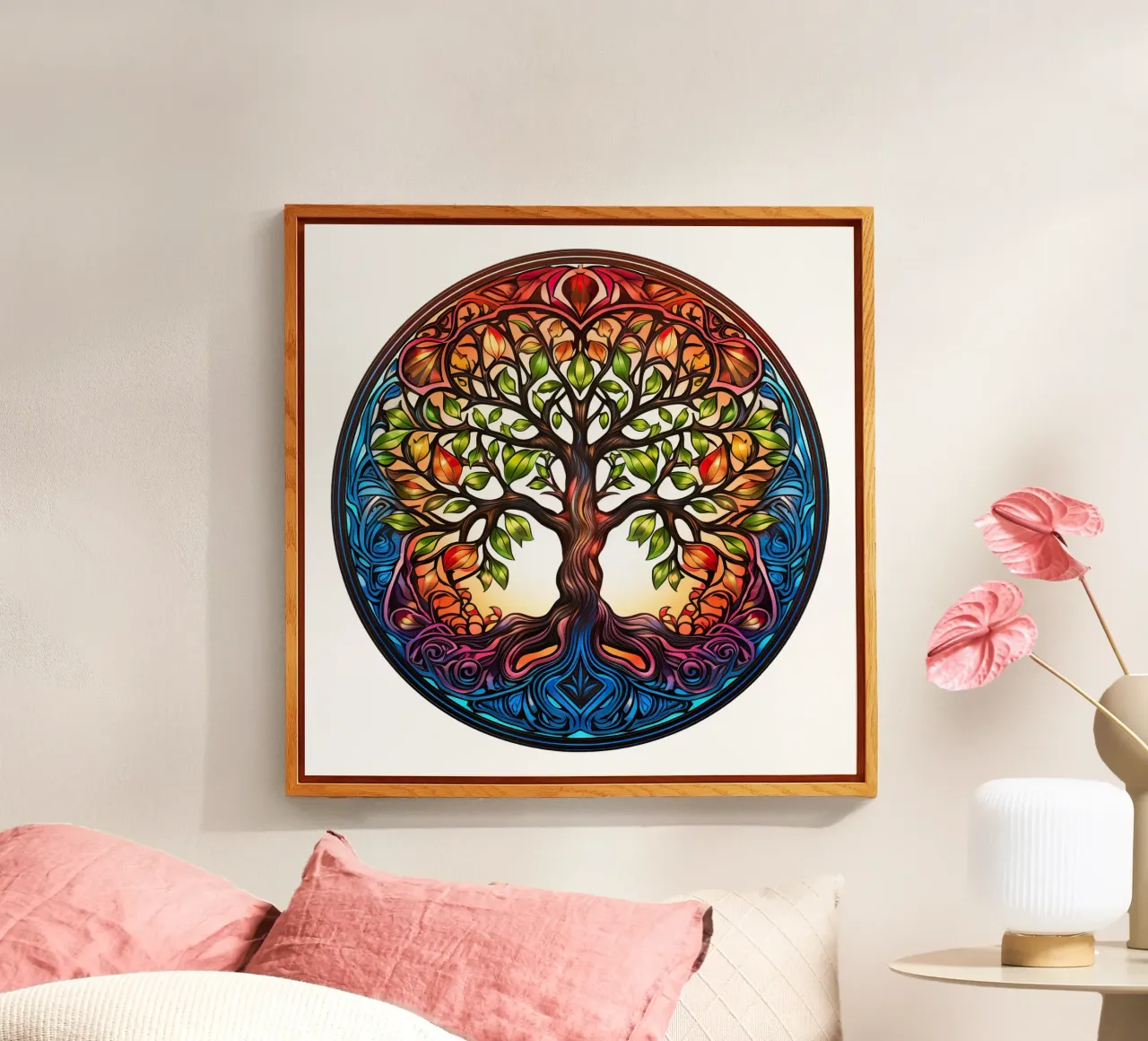 Albero della vita colorato plexiglass da Spiritual Touch