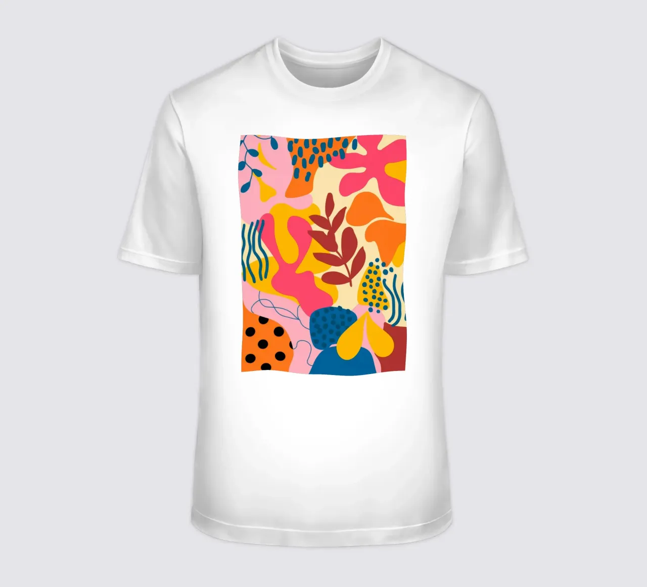 Abstract Floral Patterns t-shirt by Demar Galleria