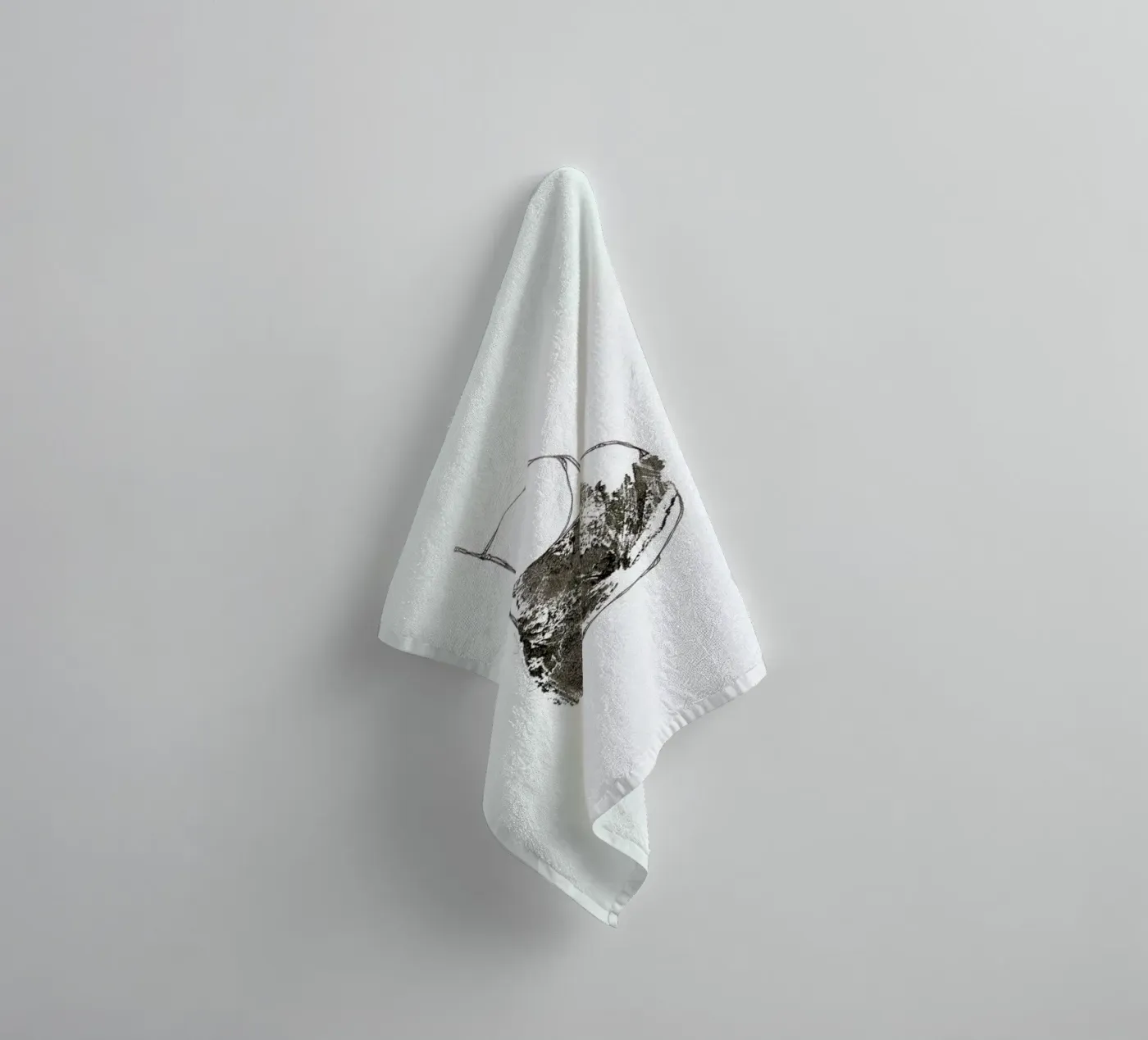 B towel by Marina Guiu