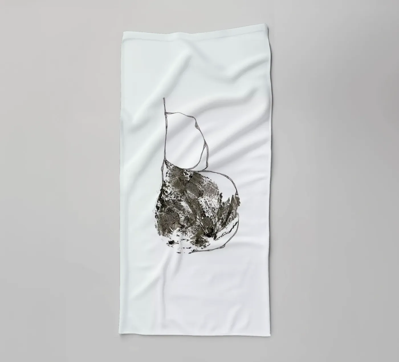 B badhanddoek van Marina Guiu
