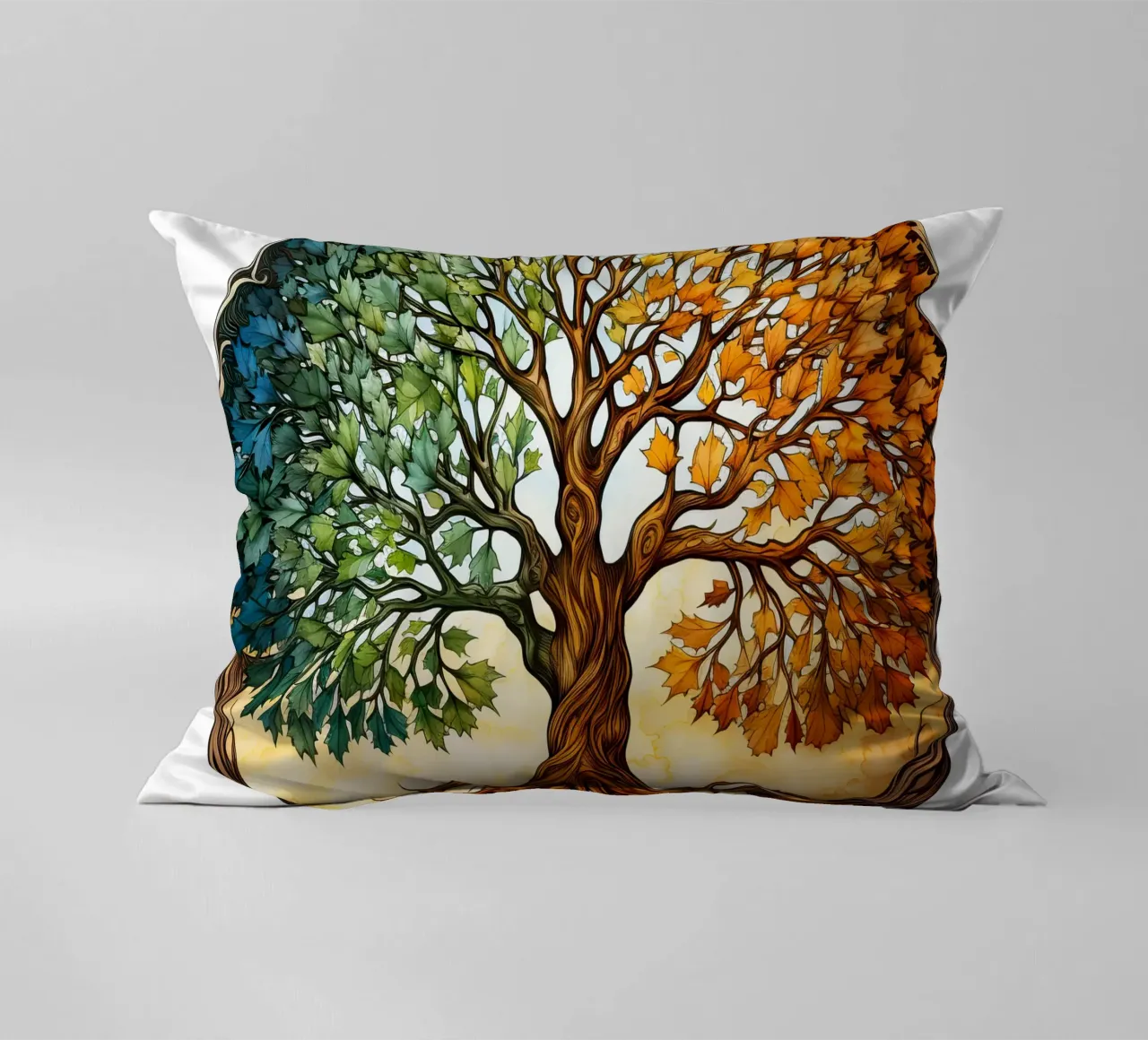 Albero della vita colorato cuscino da Spiritual Touch