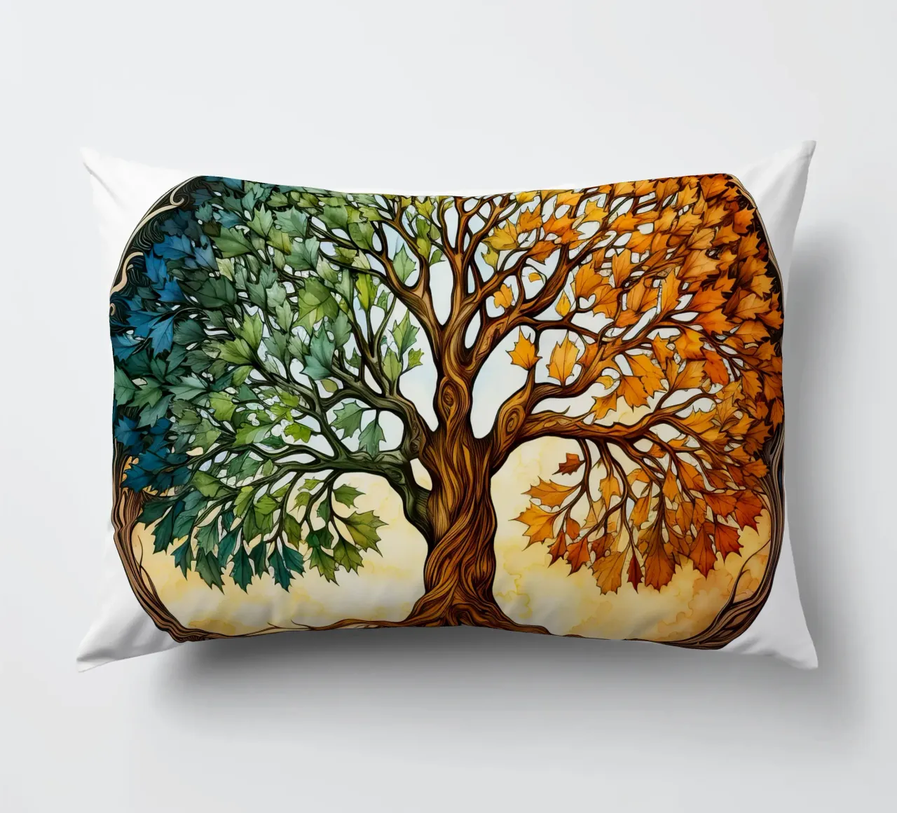 Albero della vita colorato cuscino da Spiritual Touch