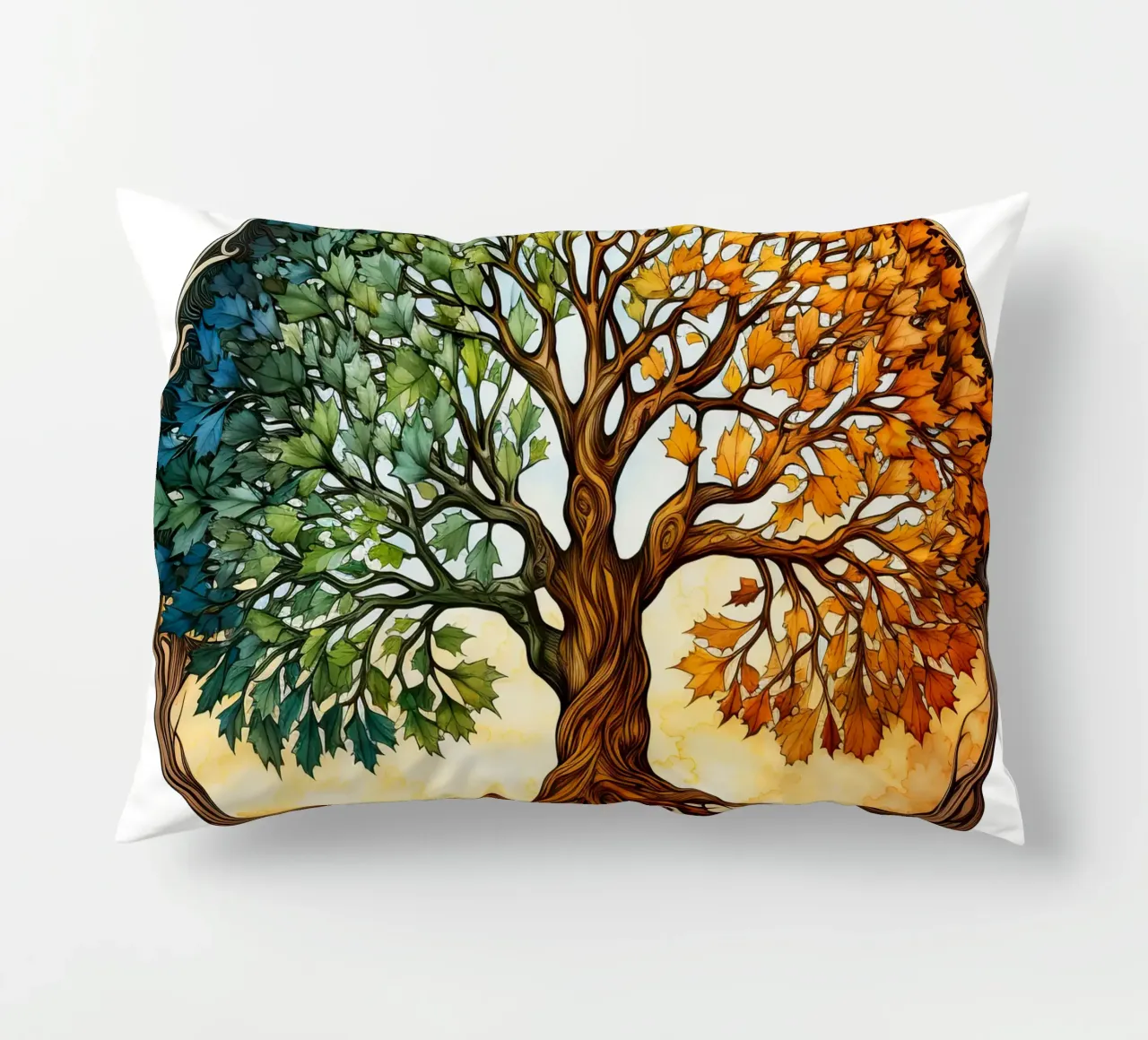 Albero della vita colorato cuscino da Spiritual Touch