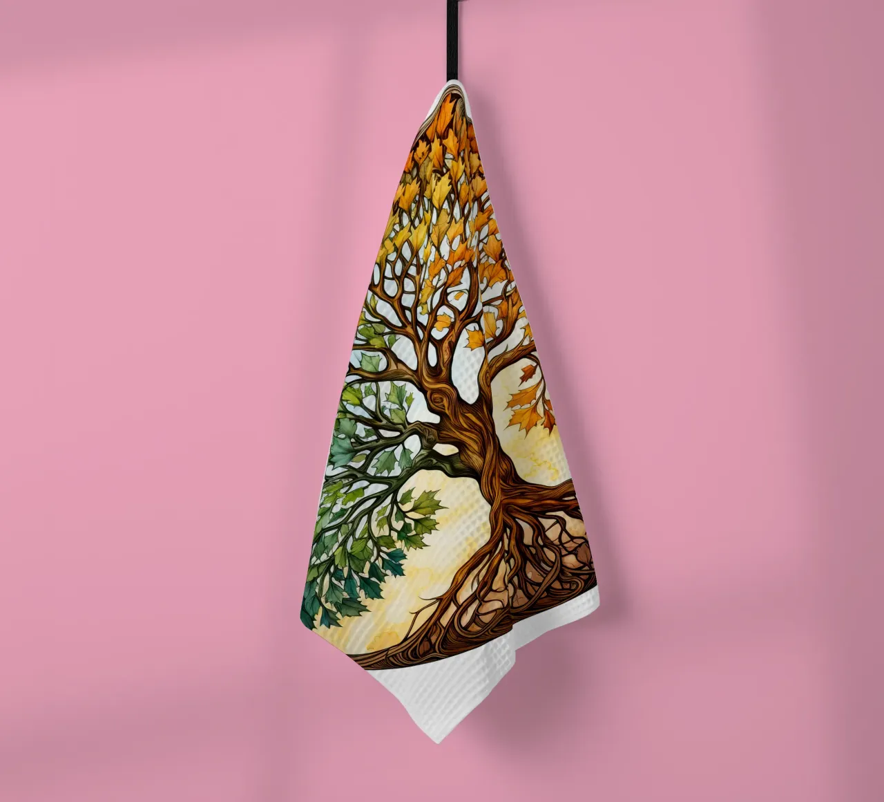 Albero della vita colorato canovaccio da cucina da Spiritual Touch