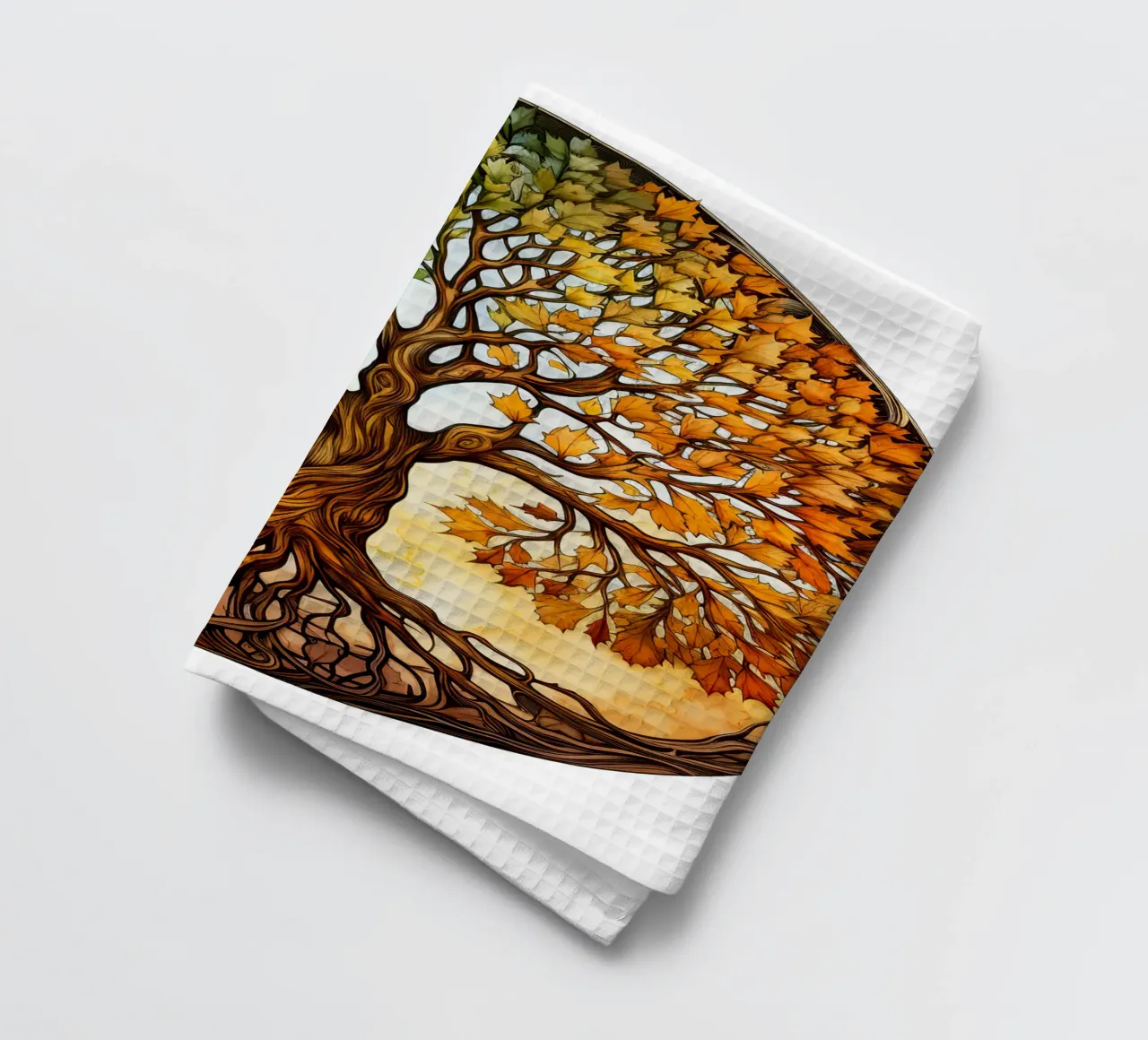 Albero della vita colorato canovaccio da cucina da Spiritual Touch