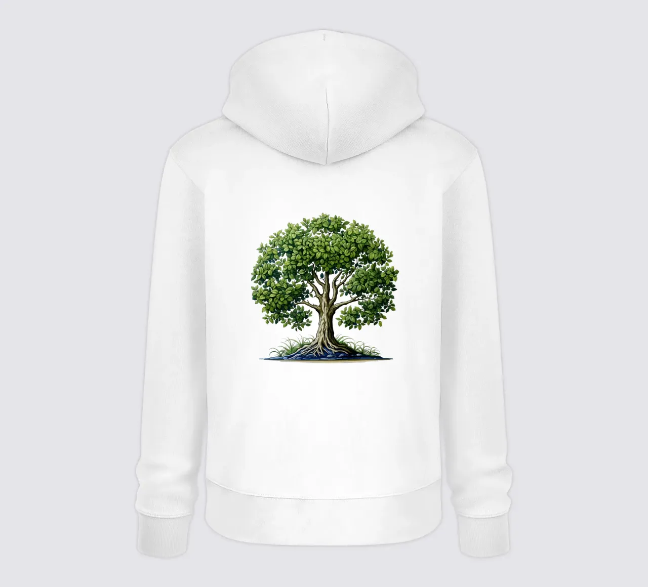 Albero della vita colorato felpa con cappuccio da Spiritual Touch
