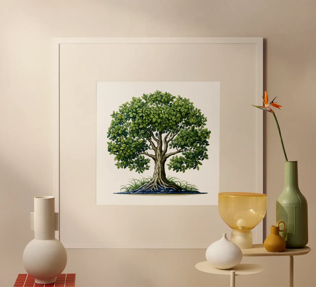 Albero della vita colorato poster da Spiritual Touch