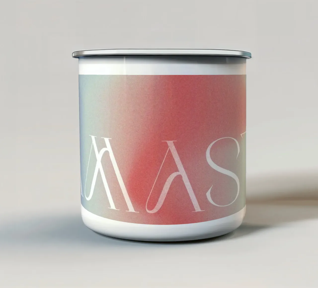 Namaste (Radiant Version No 01) tazza in smalto da treechild