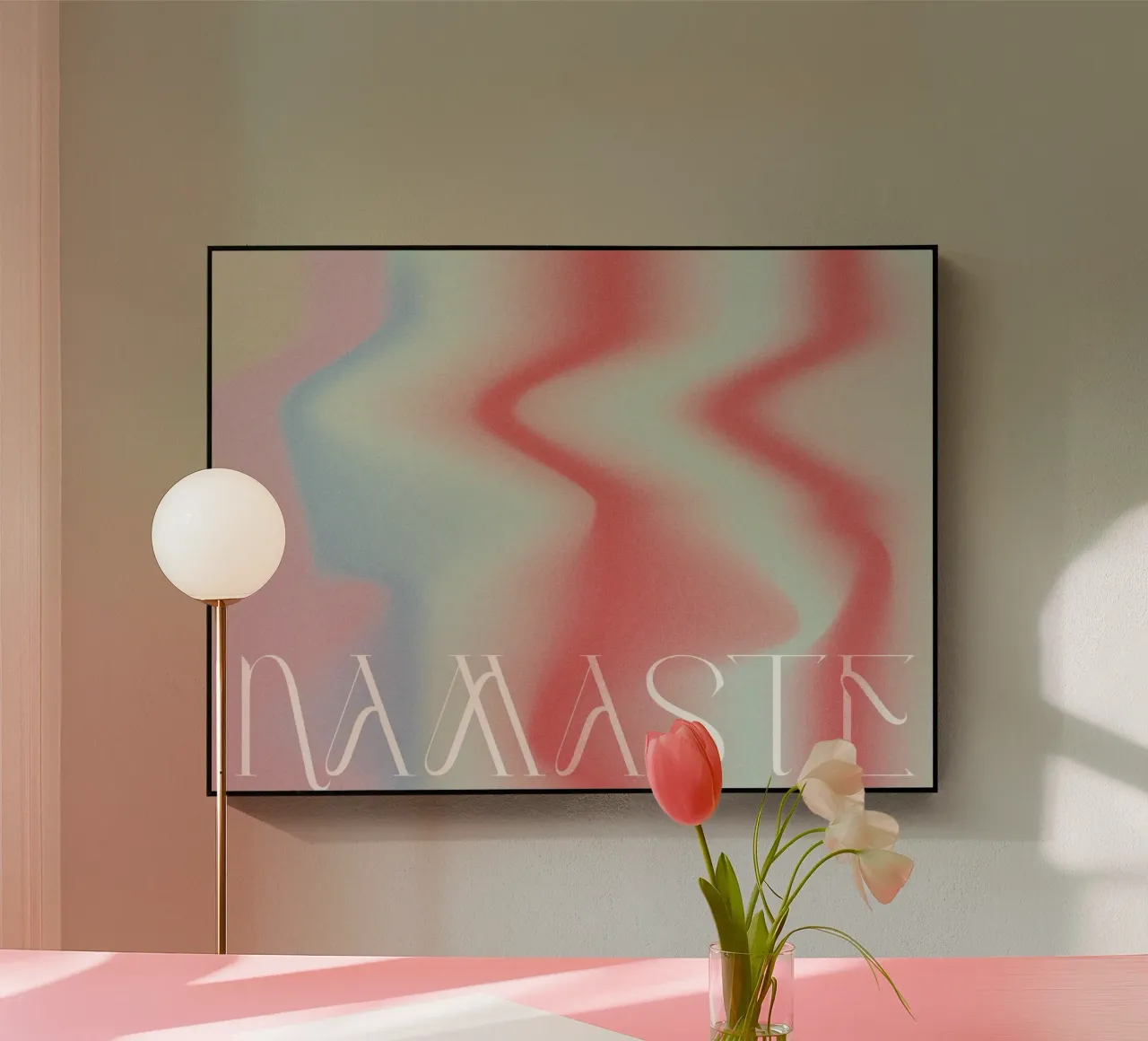Namaste (Radiant Version No 01) plexiglass da treechild