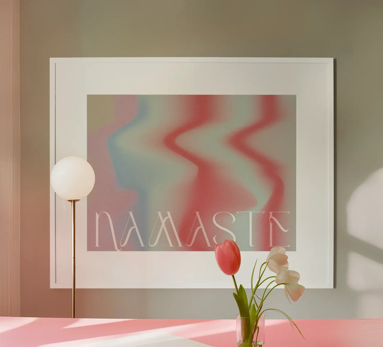 Namaste (Radiant Version No 01) carta hahnemühle da treechild