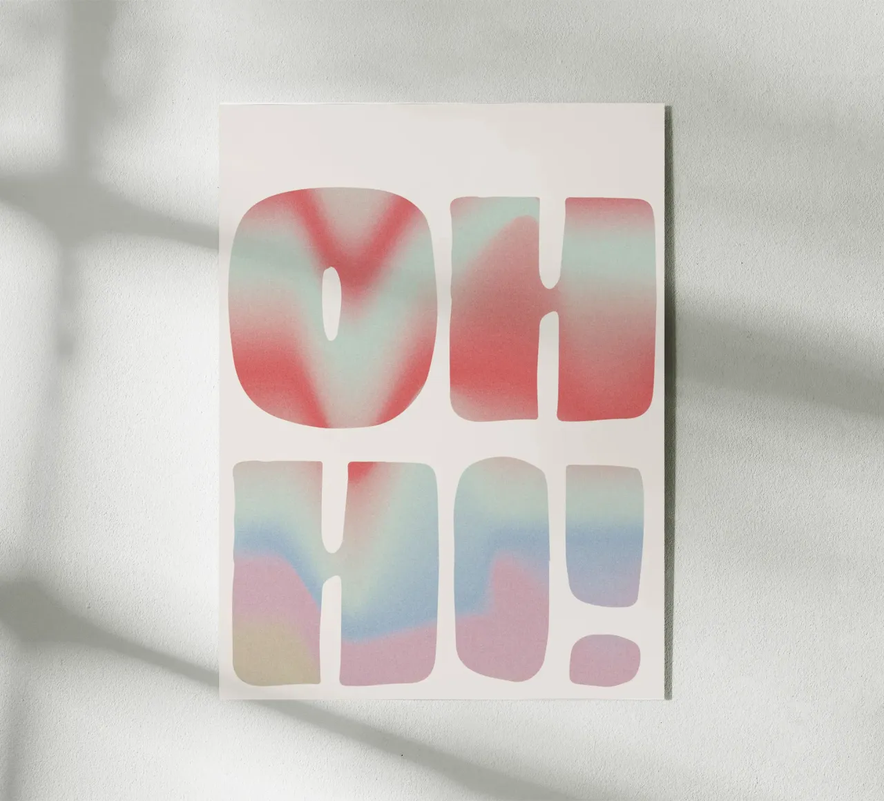 Oh Hi! plexiglass da treechild