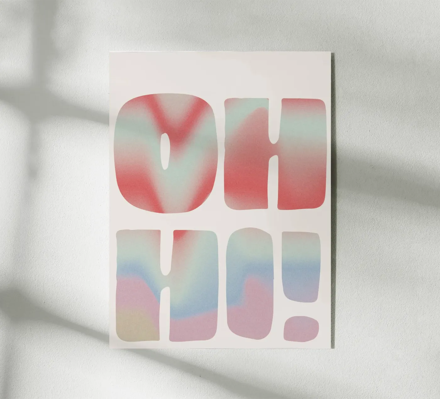 Oh Hi! plexiglass da treechild