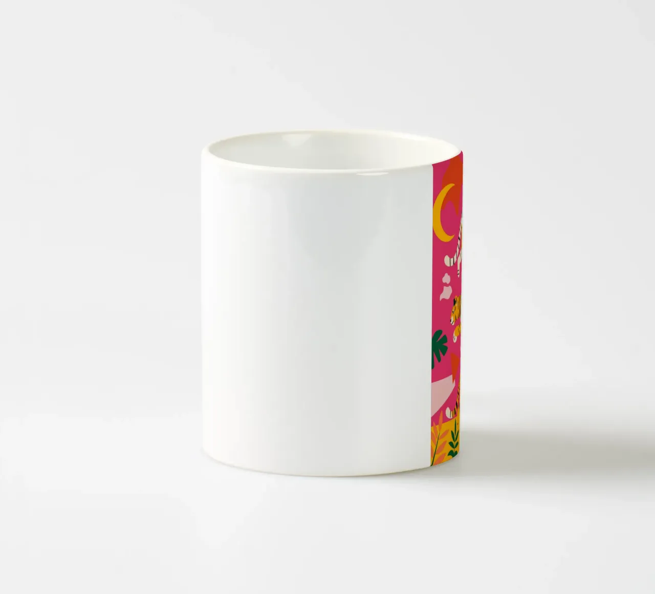 Tigri e stelle tazza in ceramica da Demar Galleria