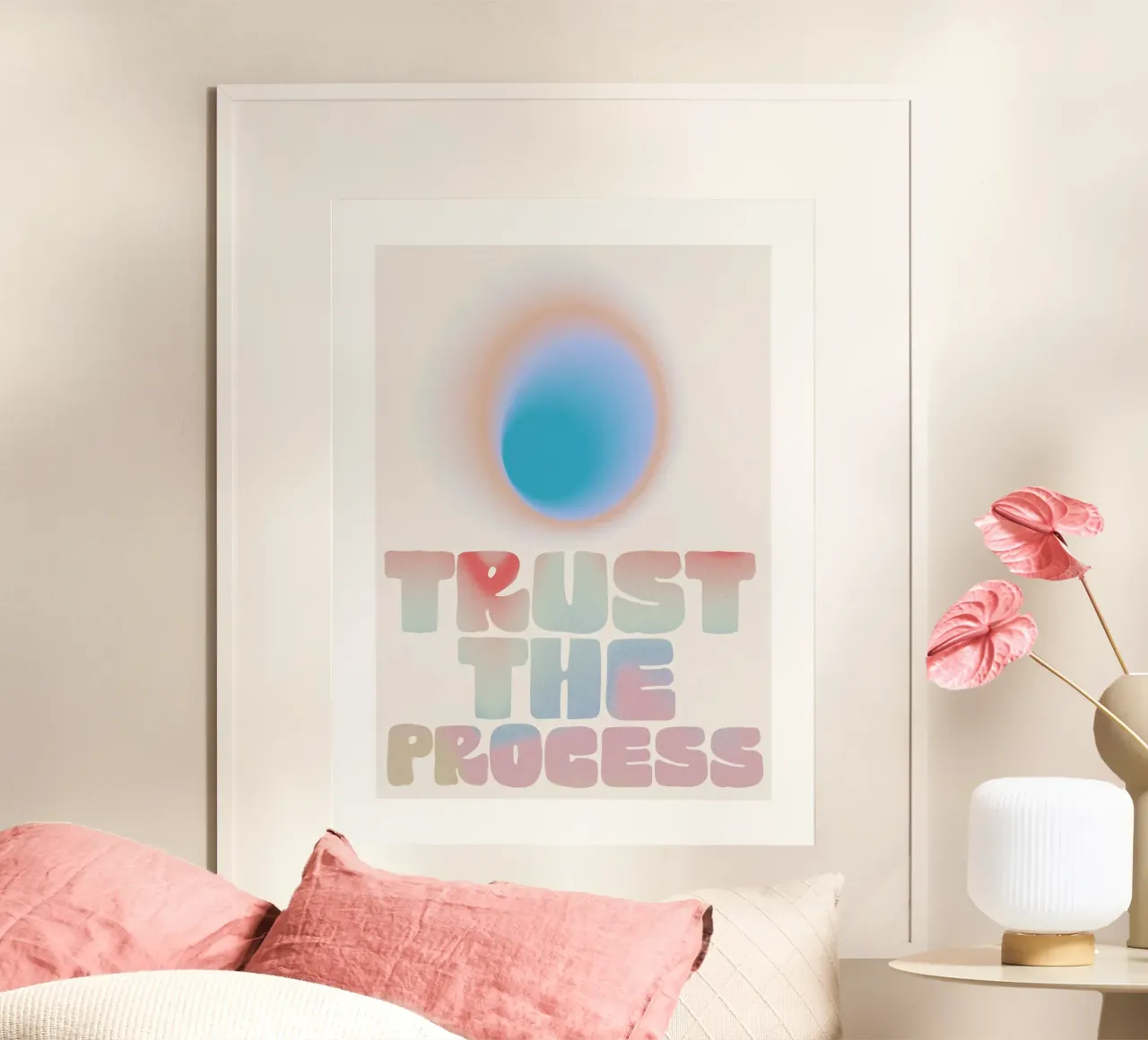 Trust The Process (Radiant) carta hahnemühle da treechild